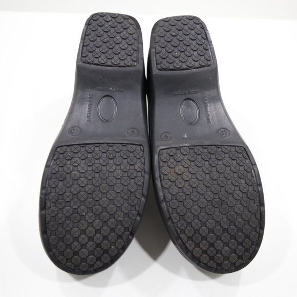 Anywear Guardian Angel Black Rubber Lightweight Slip Resistant Work Clogs - 9 - Picture 7 of 7